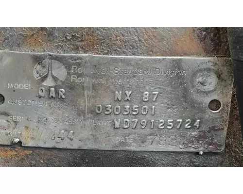 PETERBILT AIR TRAC Cutoff Tandem Axle