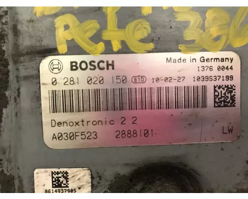 PETERBILT BOSCH DENTRONIC 2.2 Electronic Chassis Control Modules