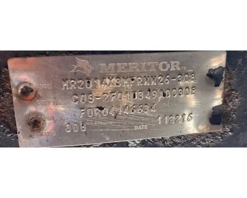 PETERBILT Flex Air / AG380 Tandem Cutoffs