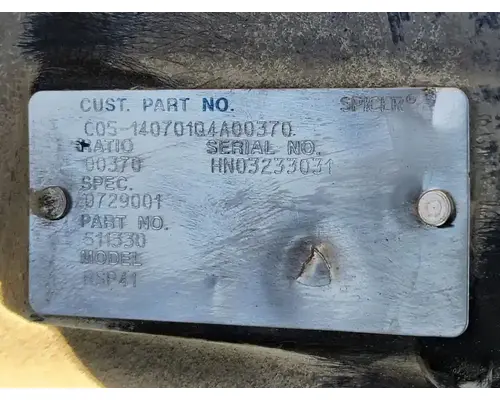 PETERBILT Low Air Leaf Cutoff Tandem Axle