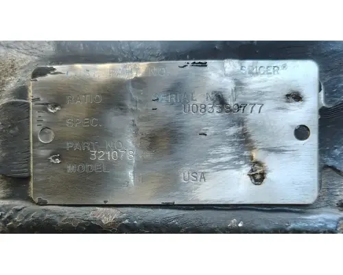 PETERBILT Low Air Leaf Cutoff Tandem Axle