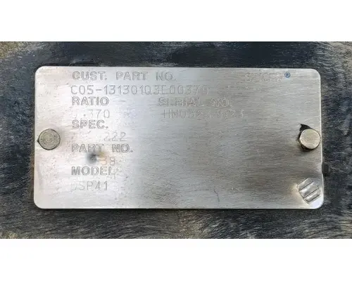 PETERBILT Low Air Leaf Cutoff Tandem Axle