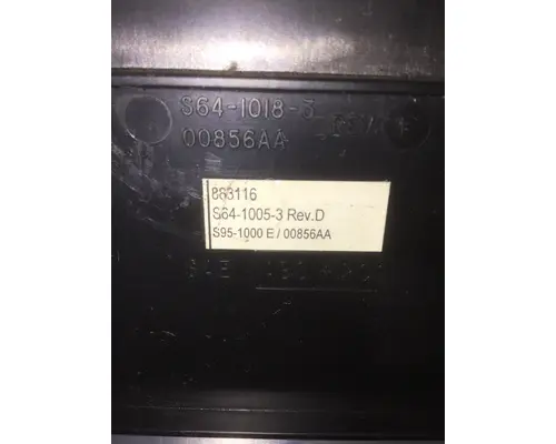 PETERBILT MISC DashConsole Switch
