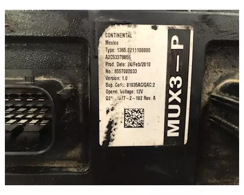 PETERBILT MUX3-P Electronic Chassis Control Modules