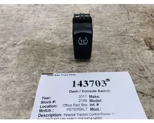 PETERBILT P27-1177-002 Dash  Console Switch
