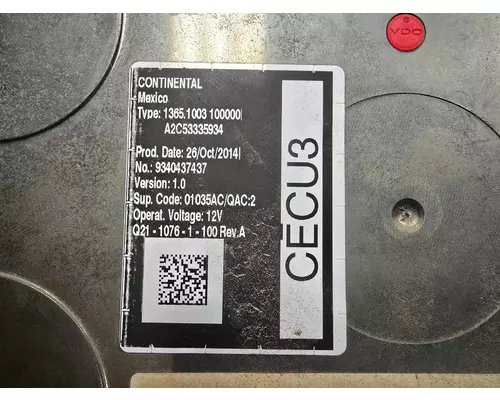 PETERBILT T680 ECM (Cab Control Module)