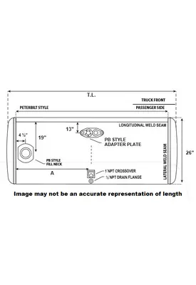 PETERBILT VARIOUS MODELS Fuel Tank