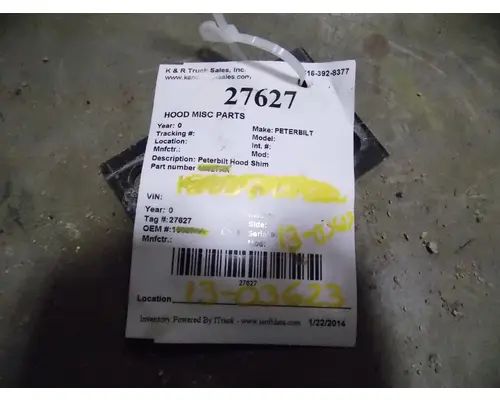 PETERBILT  Body Parts, Misc.