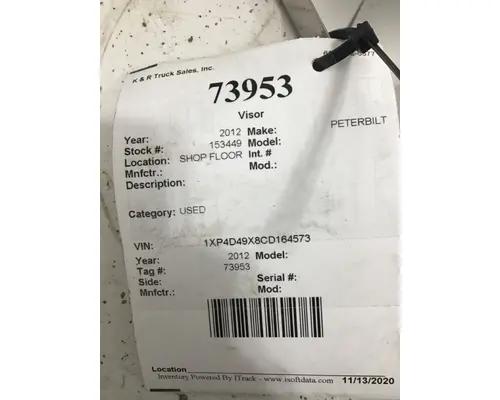 PETERBILT  Body Parts, Misc.