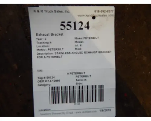 PETERBILT  Brackets, Misc.