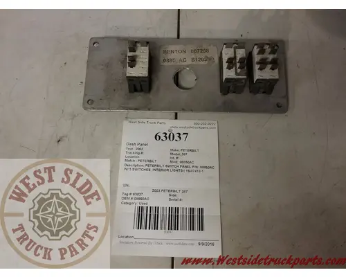 PETERBILT  Dash Panel