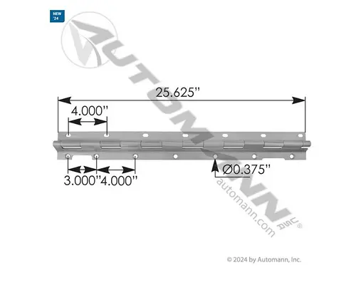 PETERBILT  Door Hinge, Front