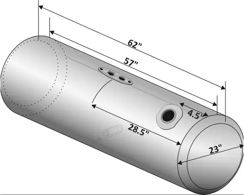 PETERBILT  FUEL TANK