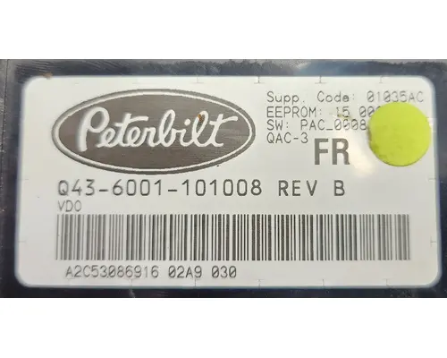 PETERBILT  Instrument Cluster