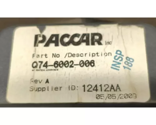 PETERBILT  Miscellaneous Parts
