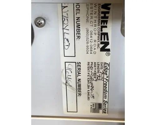 PIERCE MFG. INC. Enforcer Miscellaneous Parts