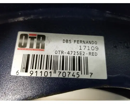 POWER PRODUCTS OTR4725ES2RED Brake Shoes