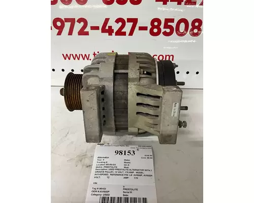 PRESTOLITE  Alternator