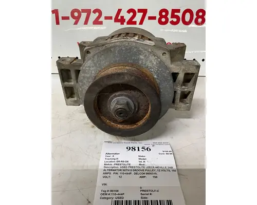 PRESTOLITE  Alternator