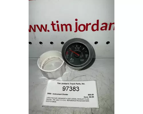 Instrument Cluster PACCAR  Tim Jordan's Truck Parts, Inc.