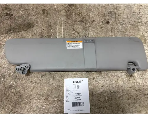 Interior Sun Visor PACCAR 01842-LH West Side Truck Parts