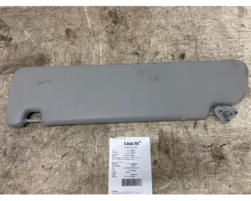 Interior Sun Visor PACCAR 01842-RH West Side Truck Parts
