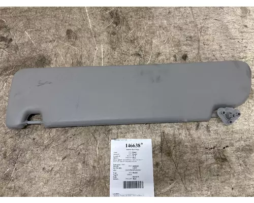 Interior Sun Visor PACCAR 01842-RH West Side Truck Parts