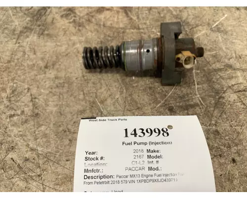 Fuel Pump (Injection) PACCAR 2102391 West Side Truck Parts