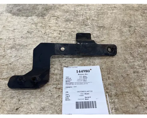 Brackets, Misc. PACCAR A11-1978-100 West Side Truck Parts