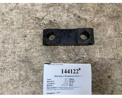 Steering Or Suspension Parts, Misc. PACCAR B20-1007 West Side Truck Parts