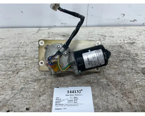 Wiper Motor, Windshield PACCAR E006-185 West Side Truck Parts