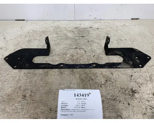 Brackets, Misc. PACCAR F11-6356 West Side Truck Parts