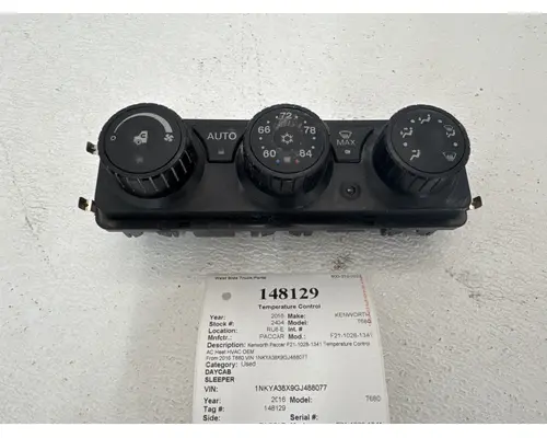 Temperature Control PACCAR F21-1028-1341 West Side Truck Parts