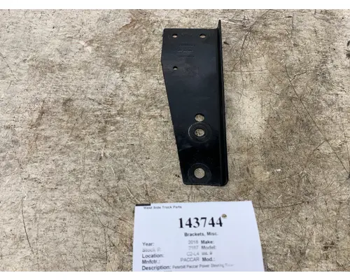 Brackets, Misc. PACCAR J11-6032 West Side Truck Parts