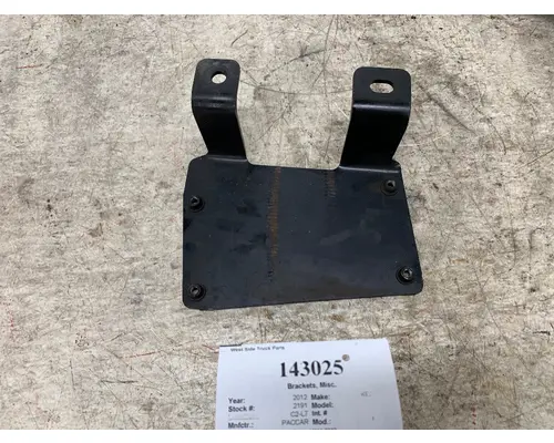 Brackets, Misc. PACCAR M11-2333 West Side Truck Parts