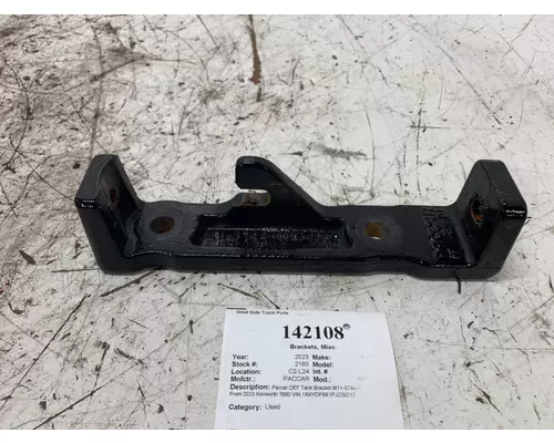 Brackets, Misc. PACCAR M11-8744-001 West Side Truck Parts