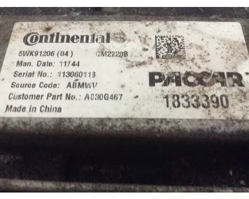 Paccar MX13 Electrical Misc. Parts