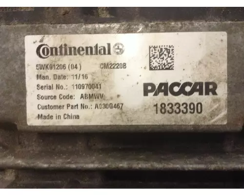 Paccar MX13 Electrical Misc. Parts