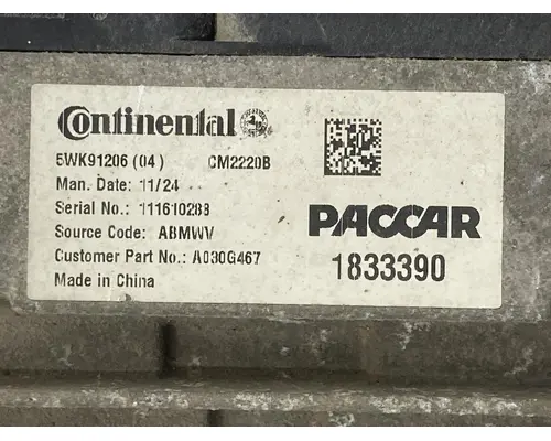 Paccar MX13 Electrical Misc. Parts