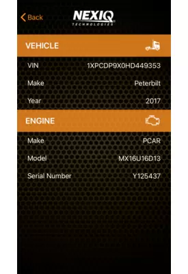 Paccar MX13 Engine Assembly