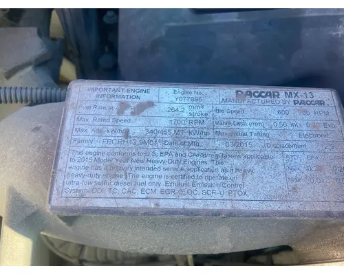 Paccar MX13 Engine Assembly