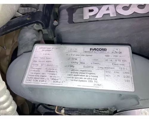 Paccar MX13 Engine Assembly