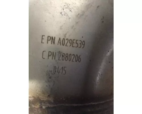 Paccar MX13 Exhaust DPF Assembly