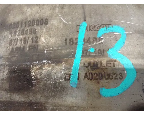 Paccar MX13 Exhaust DPF Assembly