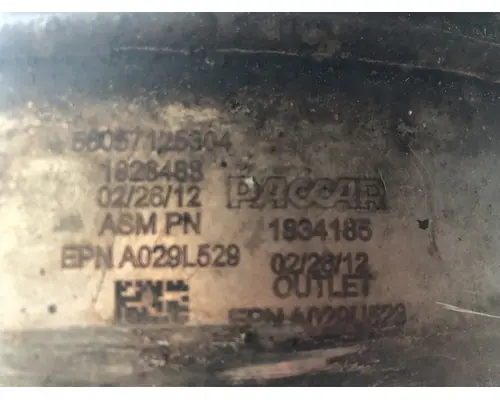 Paccar MX13 Exhaust DPF Assembly