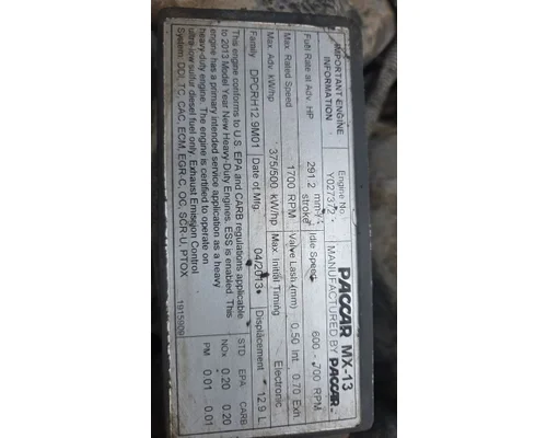 Engine Assembly PACCAR MX-13 American Truck Salvage