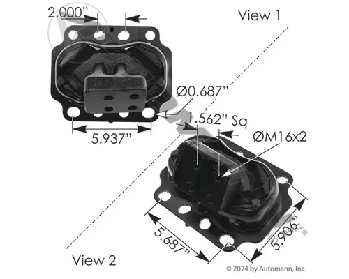 Brackets, Misc. PACCAR MX-13 LKQ Evans Heavy Truck Parts