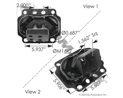 Brackets, Misc. PACCAR MX-13 LKQ Evans Heavy Truck Parts