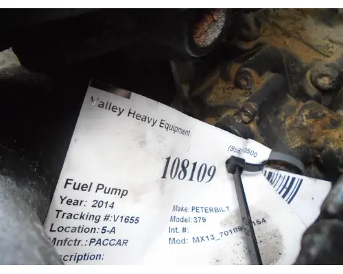 Fuel Pump (Tank) PACCAR MX13_7018955154 Valley Heavy Equipment