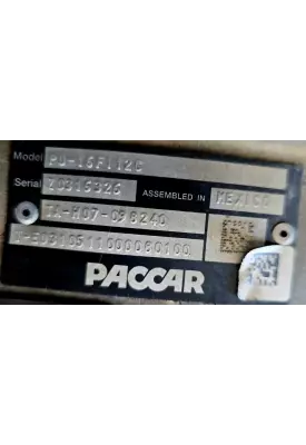 Paccar PO-16F112C Transmission Assembly